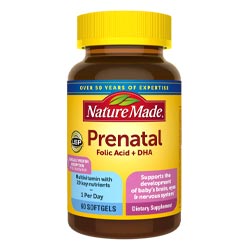 Nature Made Prenatal Folic Acid + DHA